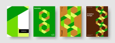 Geometrik Kitap Kapağı Düzeni. Soyut Banner Şablonu. İzole Broşür Tasarımı. İş sunumu. Geçmişi. Rapor verin. El ilanı. Poster. Not defteri. Portföy. Reklamcılık. Günlük. Broşür