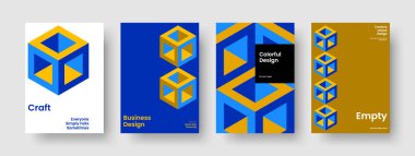 Geometrik Arkaplan Şablonu. Soyut Poster Düzeni. Yaratıcı İş Sunumu Tasarımı. Rapor verin. Broşür. El ilanı. Pankart. Kitap kapağı. Günlük. Katalog. Marka Kimliği. Haber bülteni. Broşür