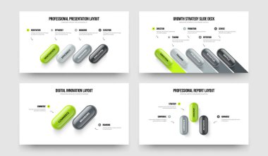 Görsel Gözden Geçirme 4523 Seçenek Bilgi Çerçeve Tasarımı Koleksiyonu. Reklam Tahminleri: Dört Beş İki Üç Basamaklı Diyagram Kaydırma Şablonu Çizim Paketi.