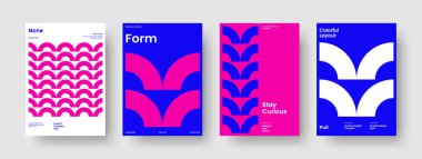 Soyut Arkaplan Düzeni. Geometrik Rapor Tasarımı. Modern İş Sunum Şablonu. Pankart. Broşür. El ilanı. Poster. Kitap kapağı. Reklamcılık. Portföy. Broşür. Marka Kimliği. Dergi