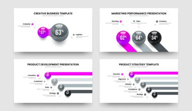 Tıbbi Analiz 2345 Seçenek Grafik Slayt Şablonu Ayarlandı. Ürün Planlama İki Üç Dört Beş Adım Çizelgesi Kaydırma Düzeni Vektör Çizim Paketi.