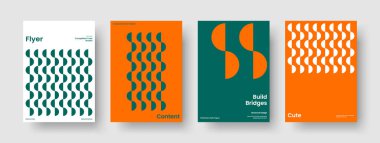 Yaratıcı Kitap Kapağı Düzeni. Modern Rapor Şablonu. İzole edilmiş Bayrak Tasarımı. Broşür. İş sunumu. Geçmişi. Poster. El ilanı. Marka Kimliği. Katalog. Haber bülteni. Portföy. Broşür