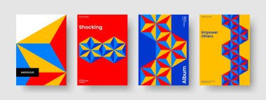 Modern Poster Düzeni. Geometrik Kitap Kapağı Şablonu. Yaratıcı Sancak Tasarımı. İş sunumu. Geçmişi. El ilanı. Broşür. Rapor verin. Dergi. El ilanı. Katalog. Günlük. Haber bülteni. Broşür