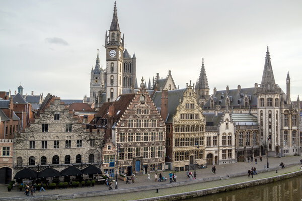 Winter Tale in Ghent, Belgium