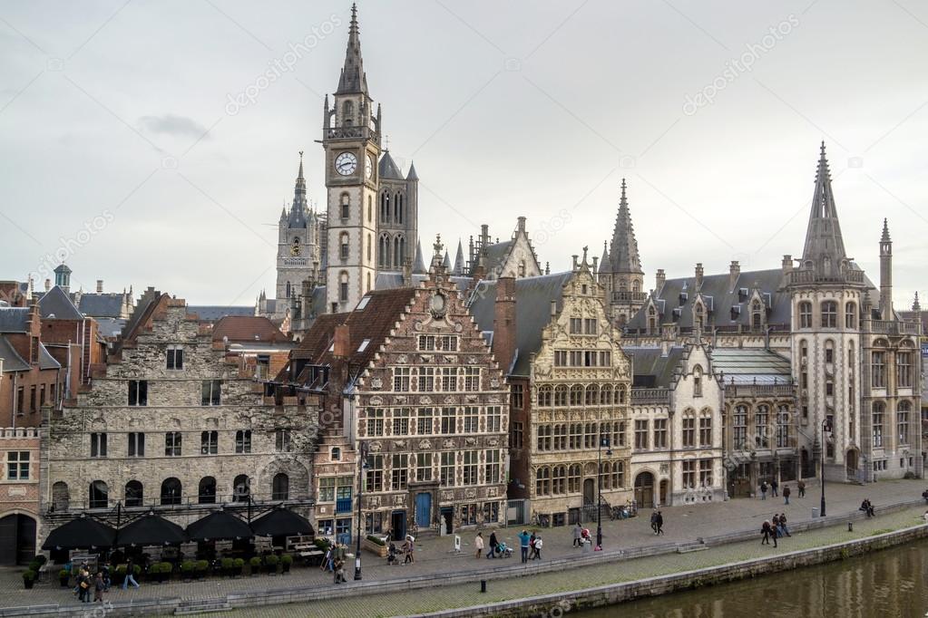 Winter Tale in Ghent, Belgium