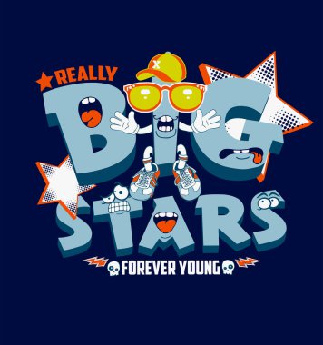 Dünyanın bir dizi çizgi film karakterinin vektör çizimi.