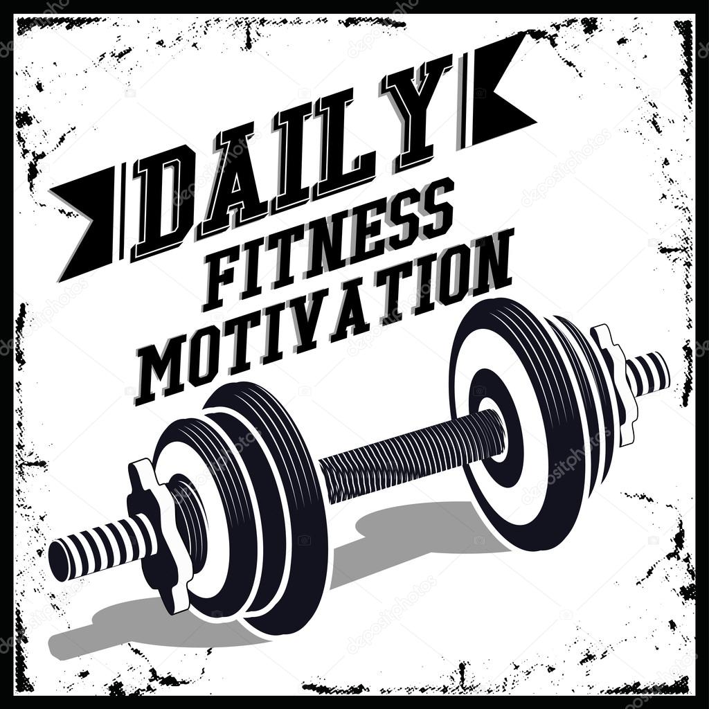 Monochrome fitness bodybuilding hipster vintage label , badge 