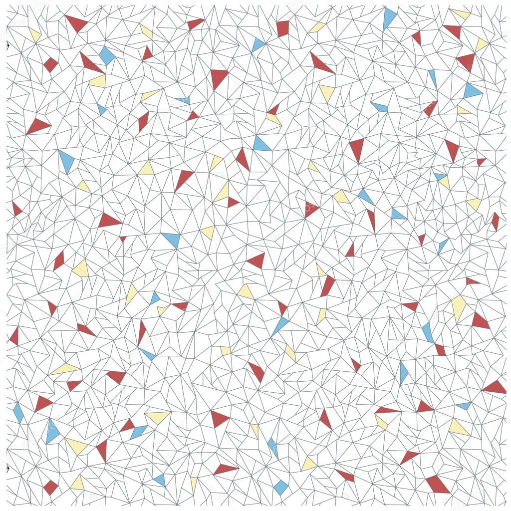 Ethnic modern geometric seamless pattern