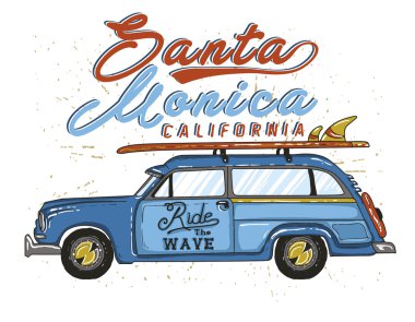 Van Surf illüstrasyon