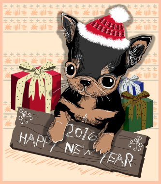 Çin burç 2016 tebrik kartı