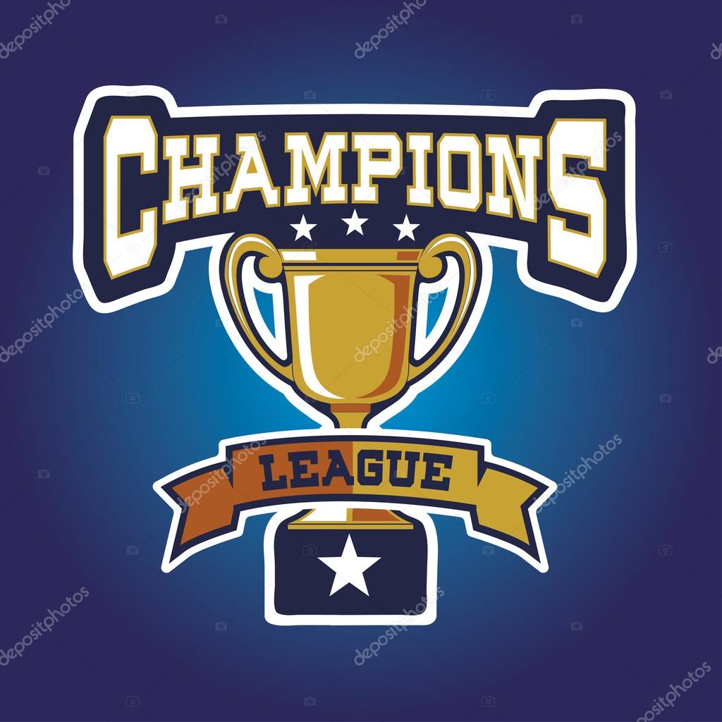 Champion sports league logo Stock Vector ©VECTURE