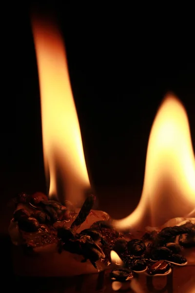 Abstraction. Fire and flames — Stock Photo, Image