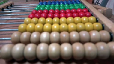 odak fotoğraf makinesi ile Balenli hesapları abacus girip zoom