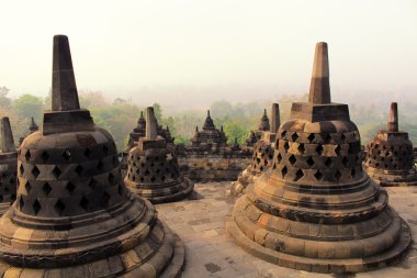 Stupas Borobudur Tapınağı