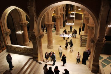 Barcelona Sant Pau Hastanesi iç
