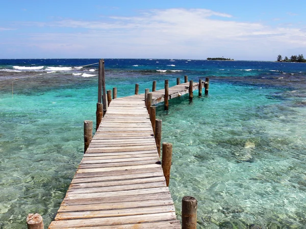 Amazing Cayo Menor transparent waters — Stock Photo, Image