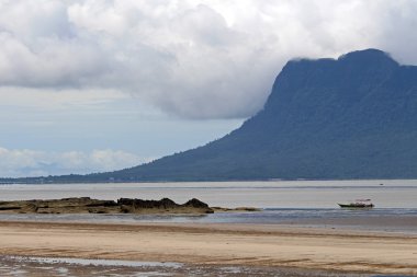 Bako Milli Parkı lagün Borneo