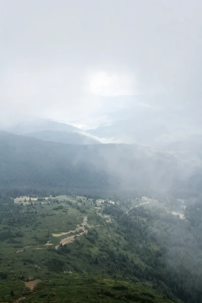 Fin utsikt från berget — Stockfoto