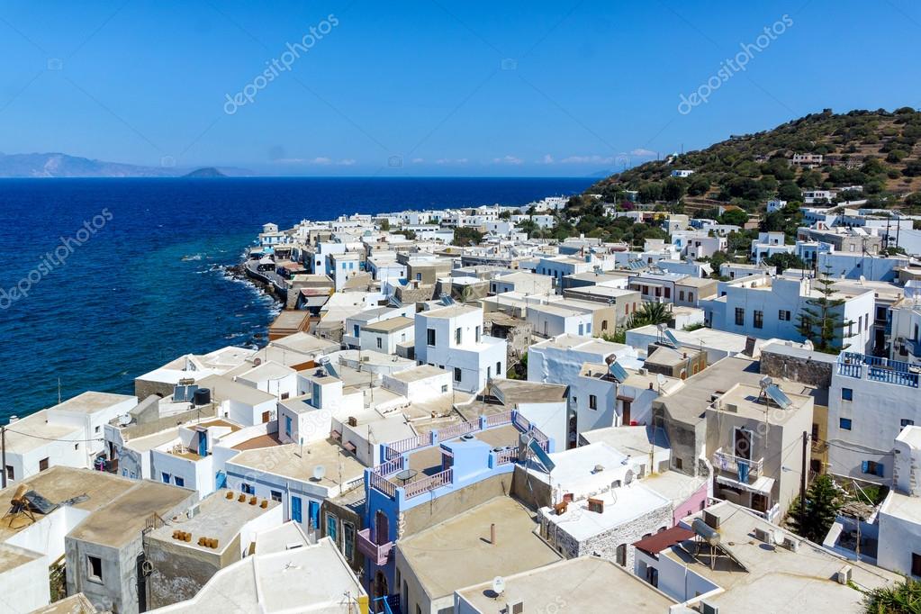Mandraki Town On Nisyros Island Stock Photo Image By C Vlade Mir 106589804