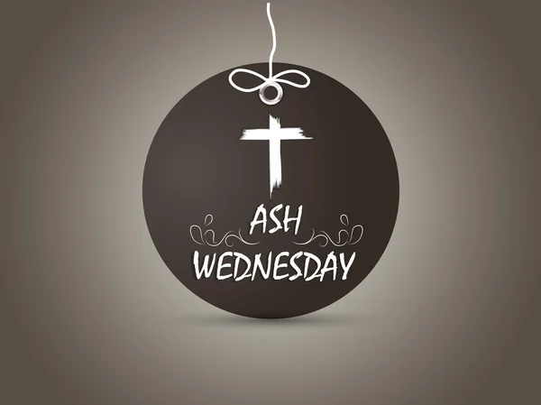 Ash Wednesday Day — Stock Vector