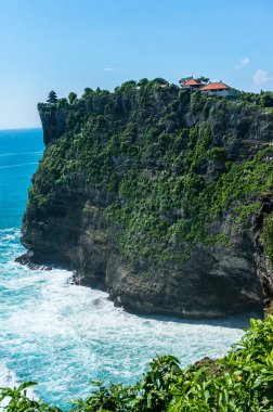Yüksek Cliff Uluwatu Tapınağı, Bali, Endonezya