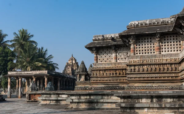 Templo Chennakeshava en Belur, Karnataka, India — Foto de Stock