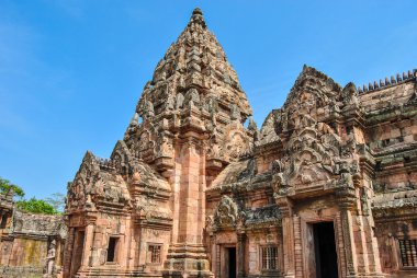 Phanom basamak kale Tarih Parkı, antik tapınak ve anıt. Tayland