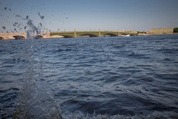 Most Trójcy Świętej w Sankt Peterburg — Zdjęcie stockowe