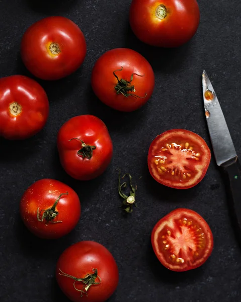 Fresh organic tomatoes