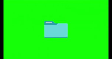 Dizin Canlandırılmış Simge Görüntüsü Yeşil Ekran