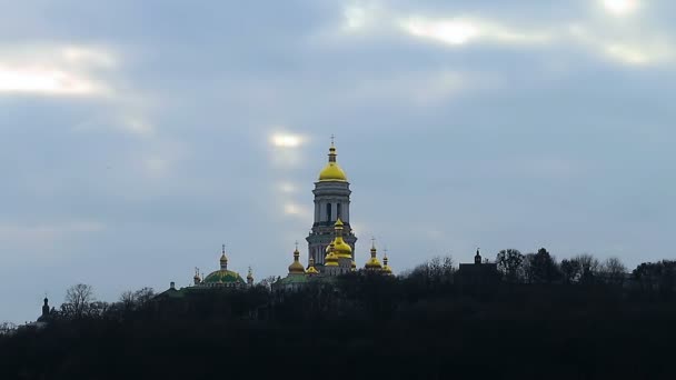 Pechersk Lavra klooster — Stockvideo