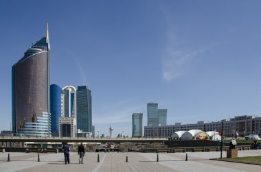 Astana. Kazakistan. 17 Nisan 2016. 