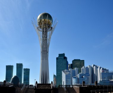 Astana. Kazakistan. 17 Nisan 2016. 