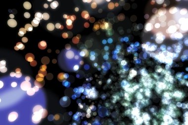 Parçacıklar parlayan soyut resim arka plan