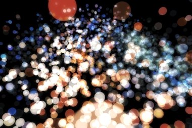 Parçacıklar parlayan soyut resim arka plan