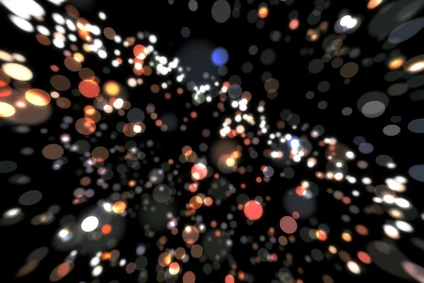 Абстрактное изображение фон светящихся частиц — стоковое фото