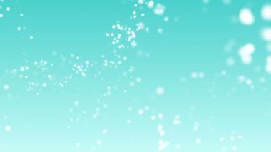 Beyaz hareket parçacıklar