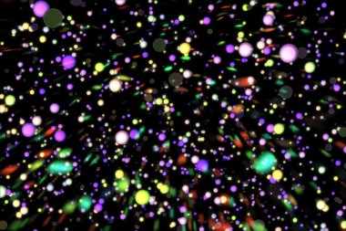 Parçacıklar parlayan soyut resim arka plan