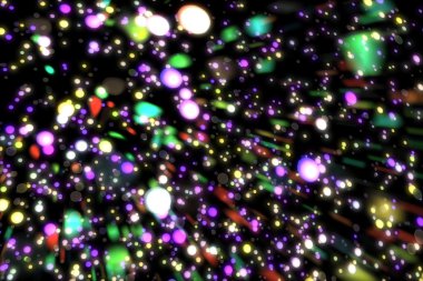 Parçacıklar parlayan soyut resim arka plan