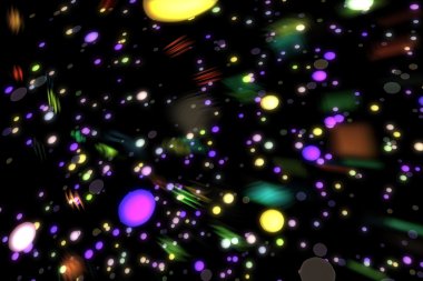 Parçacıklar parlayan soyut resim arka plan