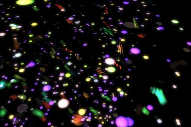 Parçacıklar parlayan soyut resim arka plan