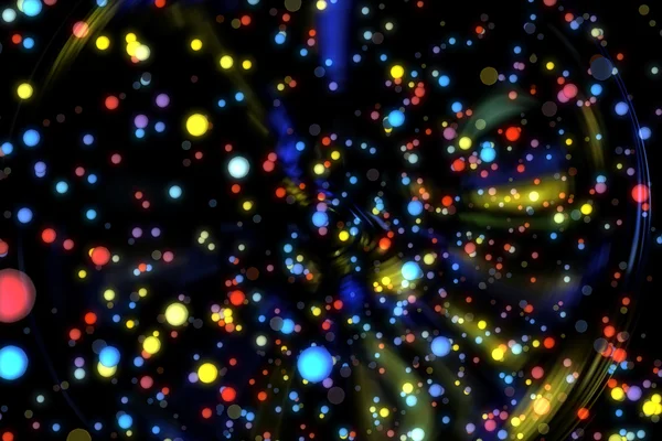 Immagine astratta sfondo particelle incandescenti — Foto Stock