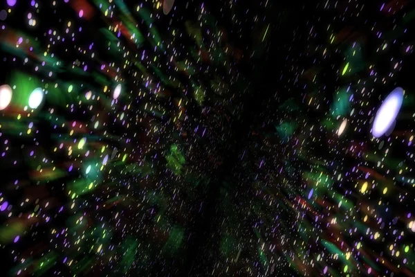Immagine astratta sfondo particelle incandescenti Immagine Stock