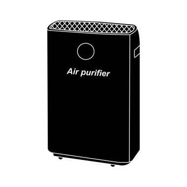 Air purifier icon vector illustration symbol design
