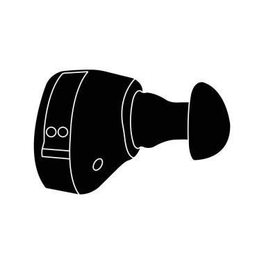 Hearing aids icon illustration symbol design