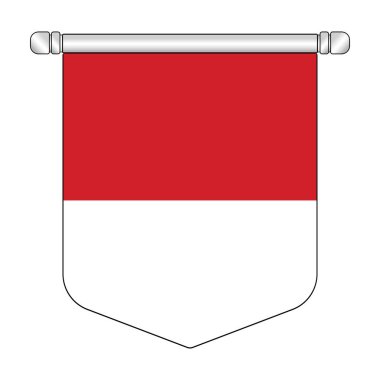 Ekvatoryal Monako Ulusal Sancak Asma Sembolü