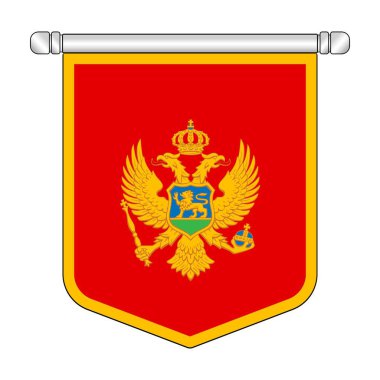 Karadağ Ekvatoral Bayrak Asma Sembolü