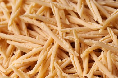 Kuru İtalyan Makarnası Doku ve Mutfak Tasarımı İçin Arkaplan.