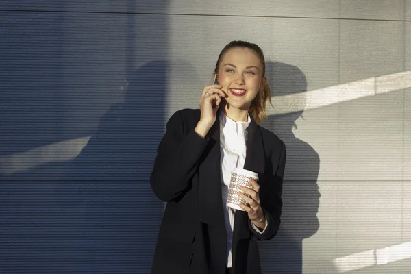 businesswoman speaking on the phone