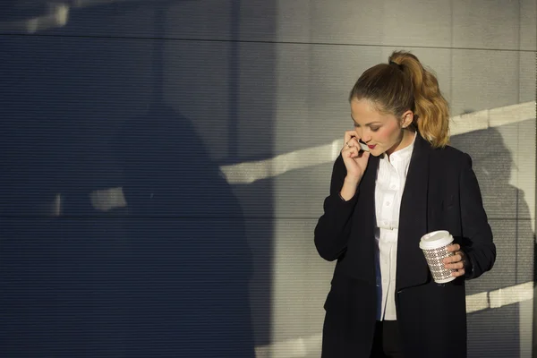 businesswoman speaking on the phone
